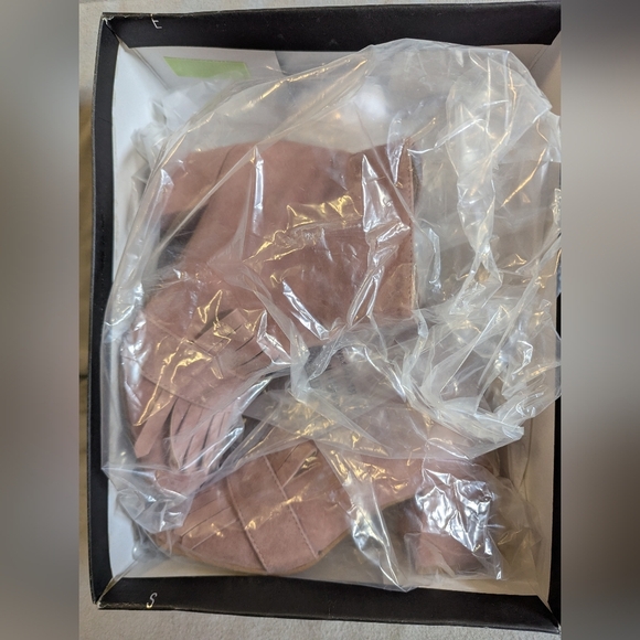 Steven Steve Madden Shooter Pink Suede Leather Ankle Boots Sz 5.5W - Picture 2 of 13